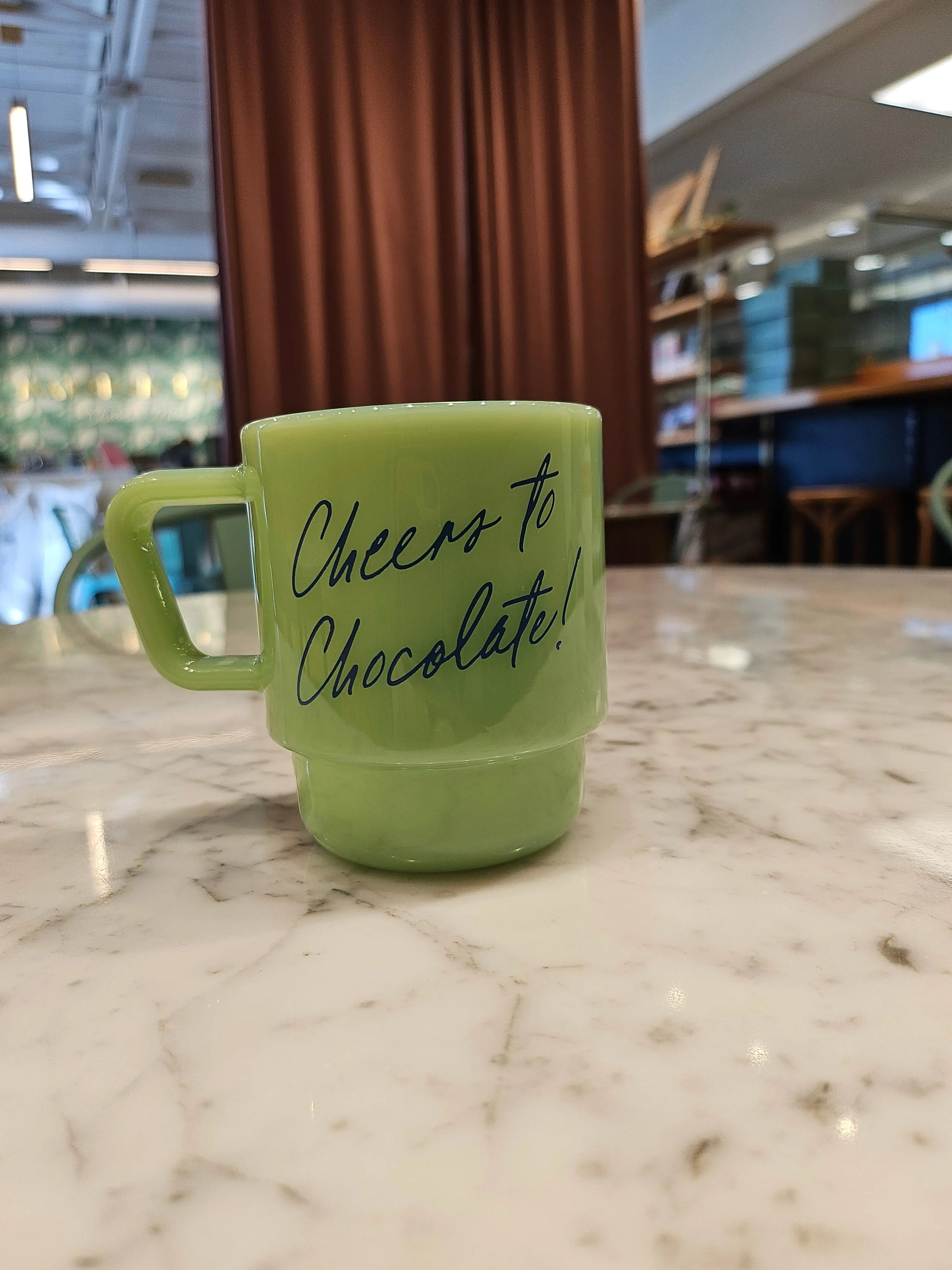 Milk Glass Mug MARKHAM & FITZ